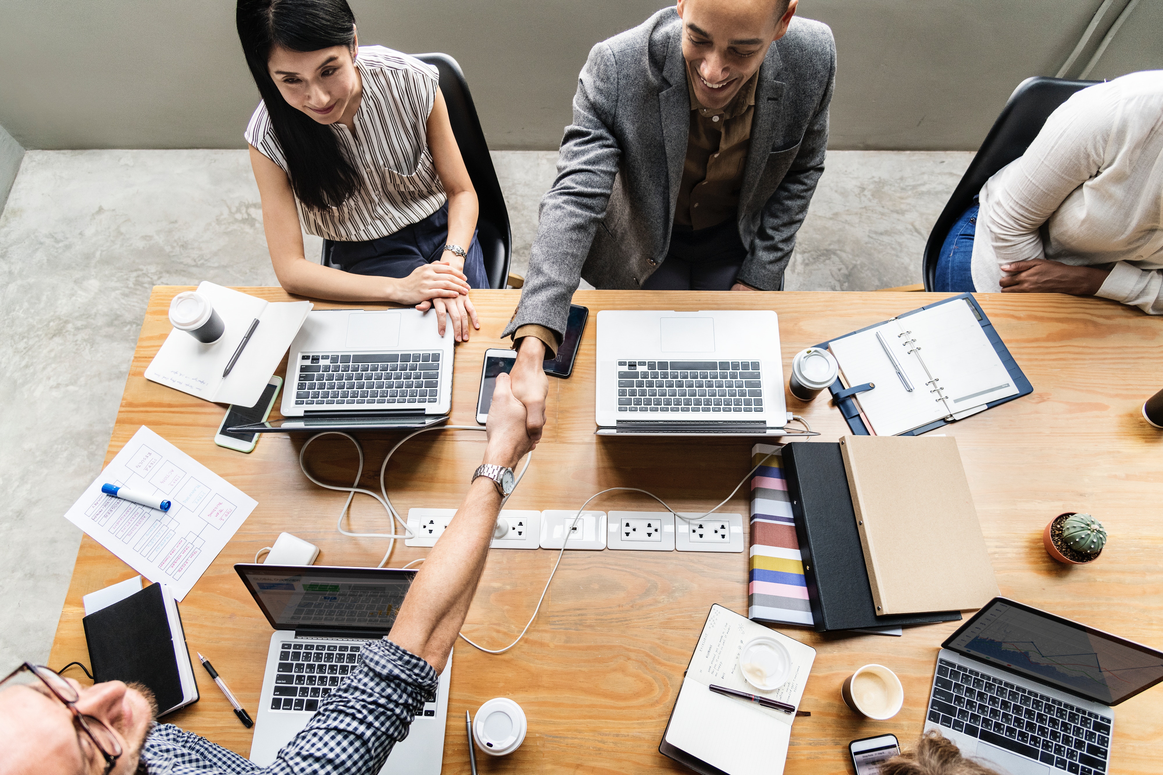 photo of people having a meeting